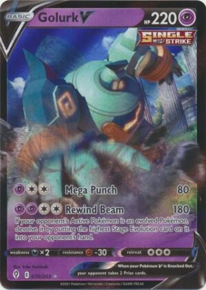 Golurk V - 070/203 - Ultra Rare