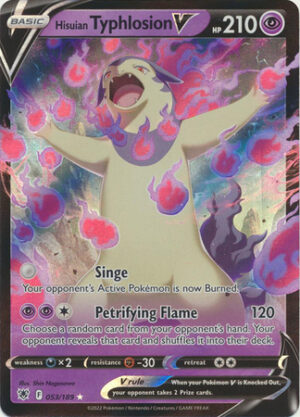 Hisuian Typhlosion V - 053/189 - Ultra Rare