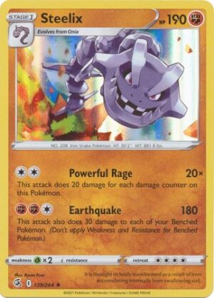 Steelix - 139/264 - Holo Rare