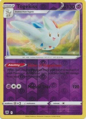 Togekiss - 057/189 - Holo Rare Reverse Holo