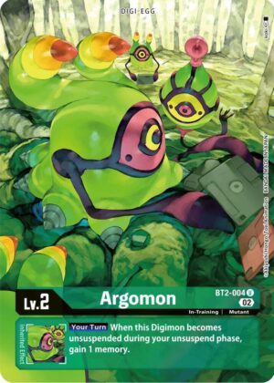 Argomon - BT2-004 (Alternate Art) - Starter Deck 14: Beelzemon Advanced Deck Set (ST-14)