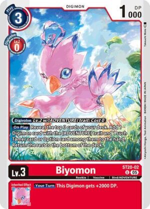 Biyomon - Starter Deck 20: Protector of Light (ST20-02 U)