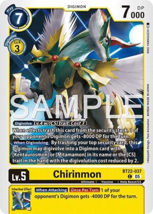 Chirinmon - Cyber Eden (BT22-037 C)