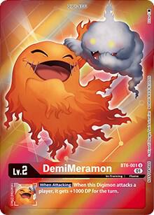 DemiMeramon (Box Topper) - Double Diamond (BT6-001 U)