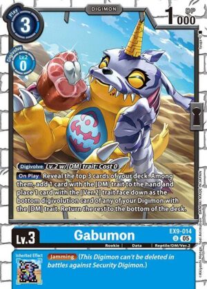 Gabumon - Versus Monsters (EX9-014 U)