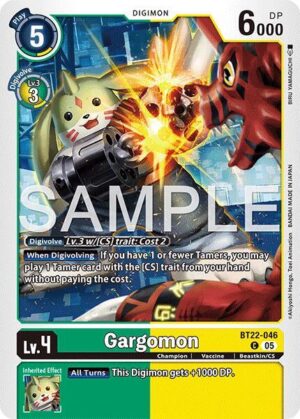 Gargomon - Cyber Eden (BT22-046 C)