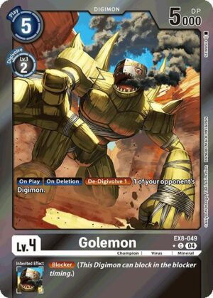Golemon (Limited Foil) - Chain of Liberation (EX8-049 C)
