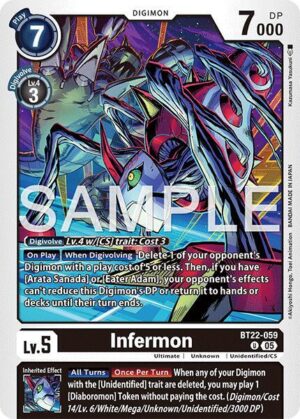 Infermon - Cyber Eden (BT22-059 U)