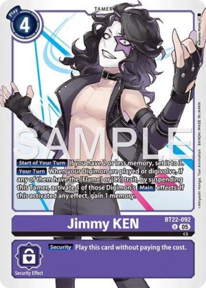 Jimmy KEN - Cyber Eden (BT22-092 U)