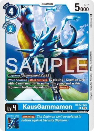KausGammamon - Cyber Eden (BT22-020 C)
