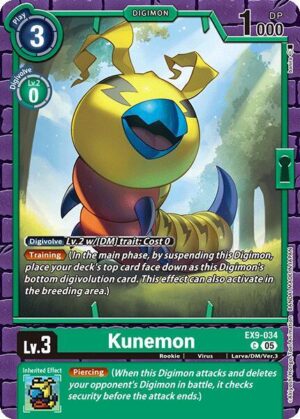 Kunemon - Versus Monsters (EX9-034 C)