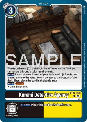 Kuremi Detective Agency - Cyber Eden (BT22-099 U)