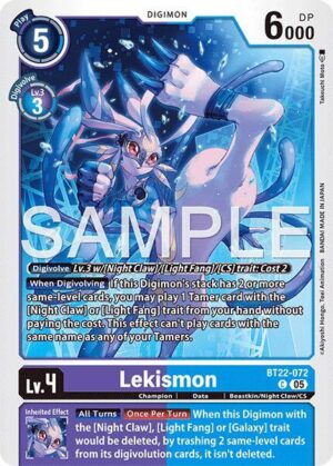 Lekismon - Cyber Eden (BT22-072 C)