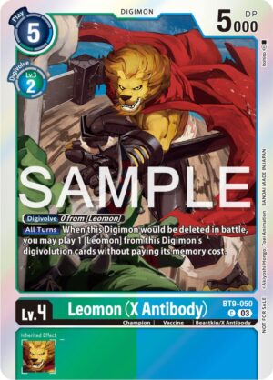 Leomon (X Antibody) (Winner Pack -Exceed Apocalypse-) - X Record (BT9-050 C)