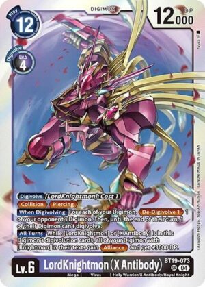 LordKnightmon (X Antibody) - Release Special Booster 2.0 (BT19-073 SR)