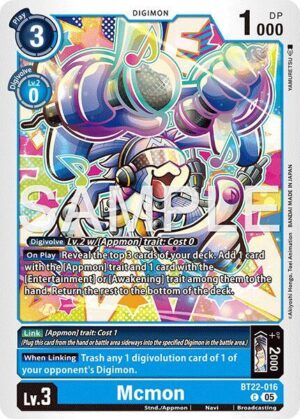 Mcmon - Cyber Eden (BT22-016 C)