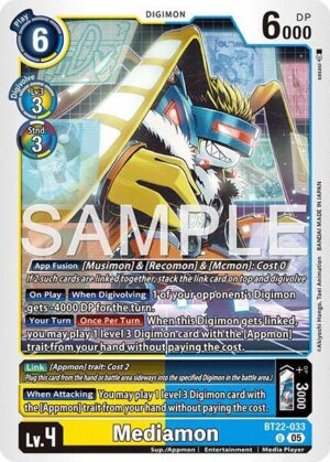 Mediamon - Cyber Eden (BT22-033 U)
