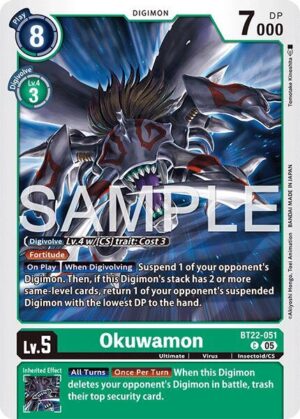 Okuwamon - Cyber Eden (BT22-051 C)