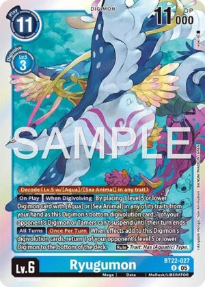 Ryugumon - Cyber Eden (BT22-027 R)