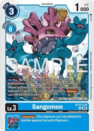 Sangomon - Cyber Eden (BT22-018 C)
