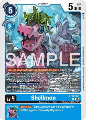 Shellmon - Cyber Eden (BT22-021 C)