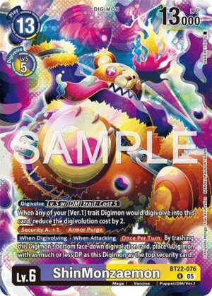 ShinMonzaemon - Cyber Eden (BT22-076 R)
