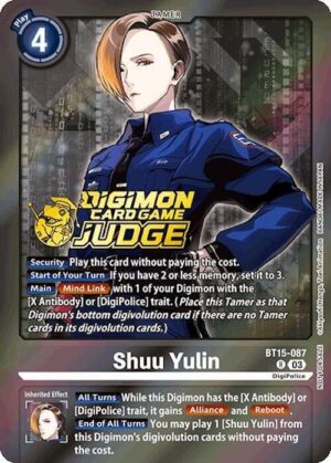 Shuu Yulin (Judge Pack 6) - Exceed Apocalypse (BT15-087 R)
