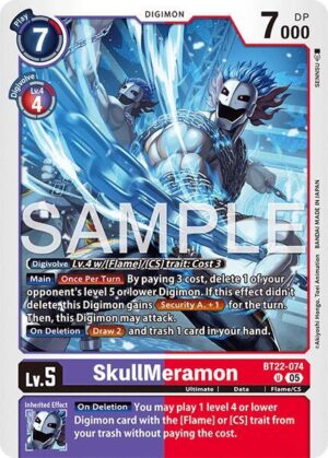 SkullMeramon - Cyber Eden (BT22-074 U)