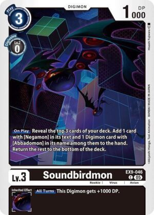 Soundbirdmon - Versus Monsters (EX9-046 C)