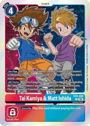 Tai Kamiya & Matt Ishida - Versus Monsters (EX9-066 R)