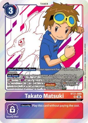 Takato Matsuki - World Convergence (BT21-089 SR)
