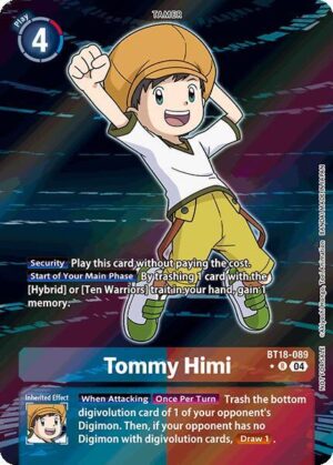 Tommy Himi (Release Special Booster 2.0: Box Promotion Pack) - Release Special Booster 2.0 (BT18-089 R)