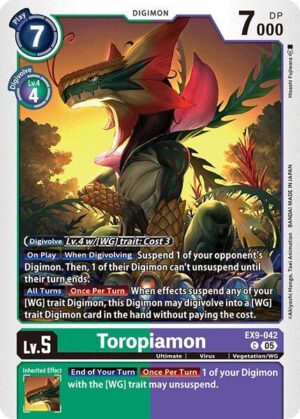 Toropiamon - Versus Monsters (EX9-042 C)