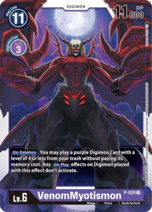 VenomMyotismon - P-020 - Digimon Promotion Cards (D-PR)