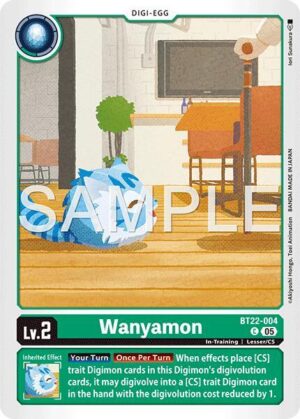 Wanyamon - Cyber Eden (BT22-004 C)