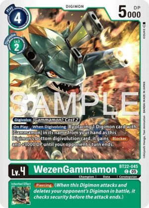 WezenGammamon - Cyber Eden (BT22-045 C)