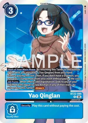 Yao Qinglan - Cyber Eden (BT22-086 R)