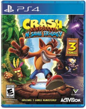 CRASH N SANE TRILOGY PS4
