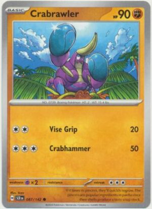 Crabrawler - 087/142 - Common