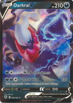 Darkrai V - 098/189 - Ultra Rare