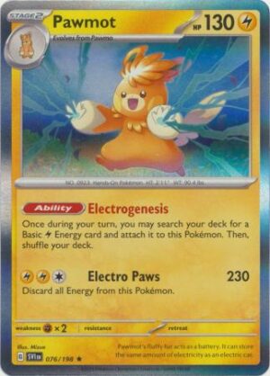 Pawmot - 076/198 - Holo Rare