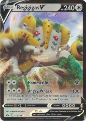 Regigigas V - 113/159 - Ultra Rare