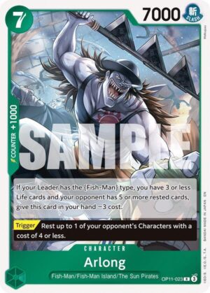 Arlong - A Fist of Divine Speed (OP11-023 R)