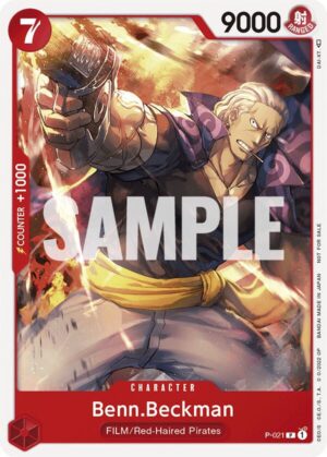 Benn.Beckman (One Piece Film Red) - One Piece Promotion Cards (OP-PR)