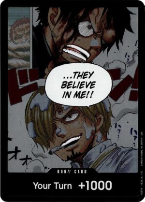 DON!! Card (Alternate Art) - A Fist of Divine Speed (OP11)