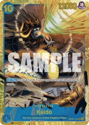 Kaido (OP05-118) (Reprint) - Premium Booster -The Best- (PRB-01)
