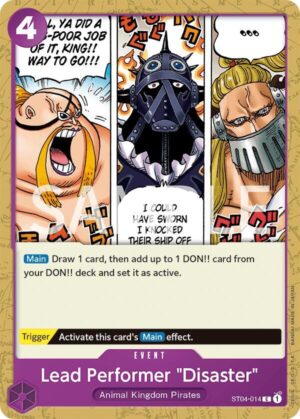 Lead Performer "Disaster" - Revision Pack Cards (OPRP)