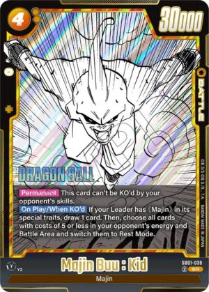 Majin Buu : Kid - SB01-039 - Manga Booster 01 (SB01-039 SR)