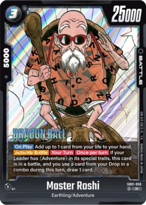 Master Roshi - Manga Booster 01 (SB01-050 R)