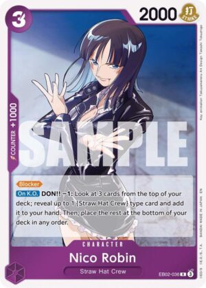 Nico Robin - Extra Booster: Anime 25th Collection (EB02-036 R)